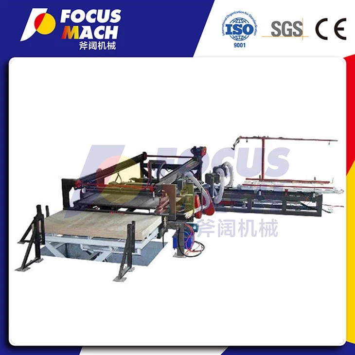 Трион за рязане на шперплат с четири странични шлифования