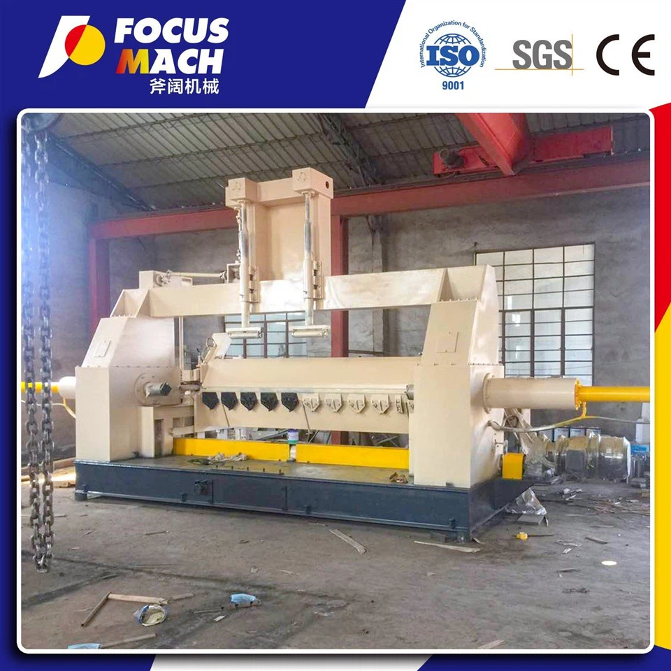 Машина за въртящи се пилинг на шперплат фурнир