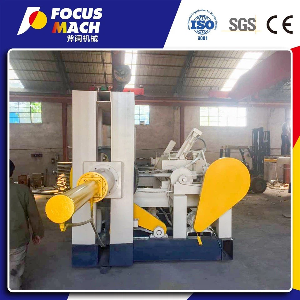 Plywood Veneer Spindle Rotary Peeling Machine