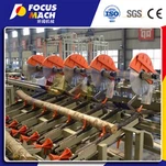 Автоматичен трион за рязане на дървени трупи