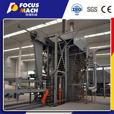 Оборудване за цяла инсталация Машина за производство на кухи сърцевини от ПДЧ Линия за кухи плоскости от дървесни частици