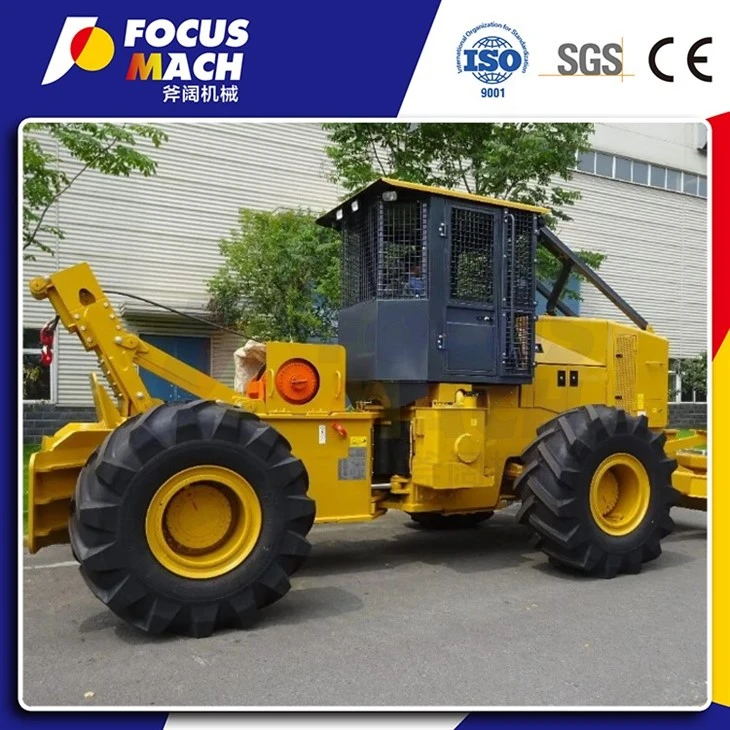 Wood Skidder 19ton Wheel Forestry Log Skidder factory